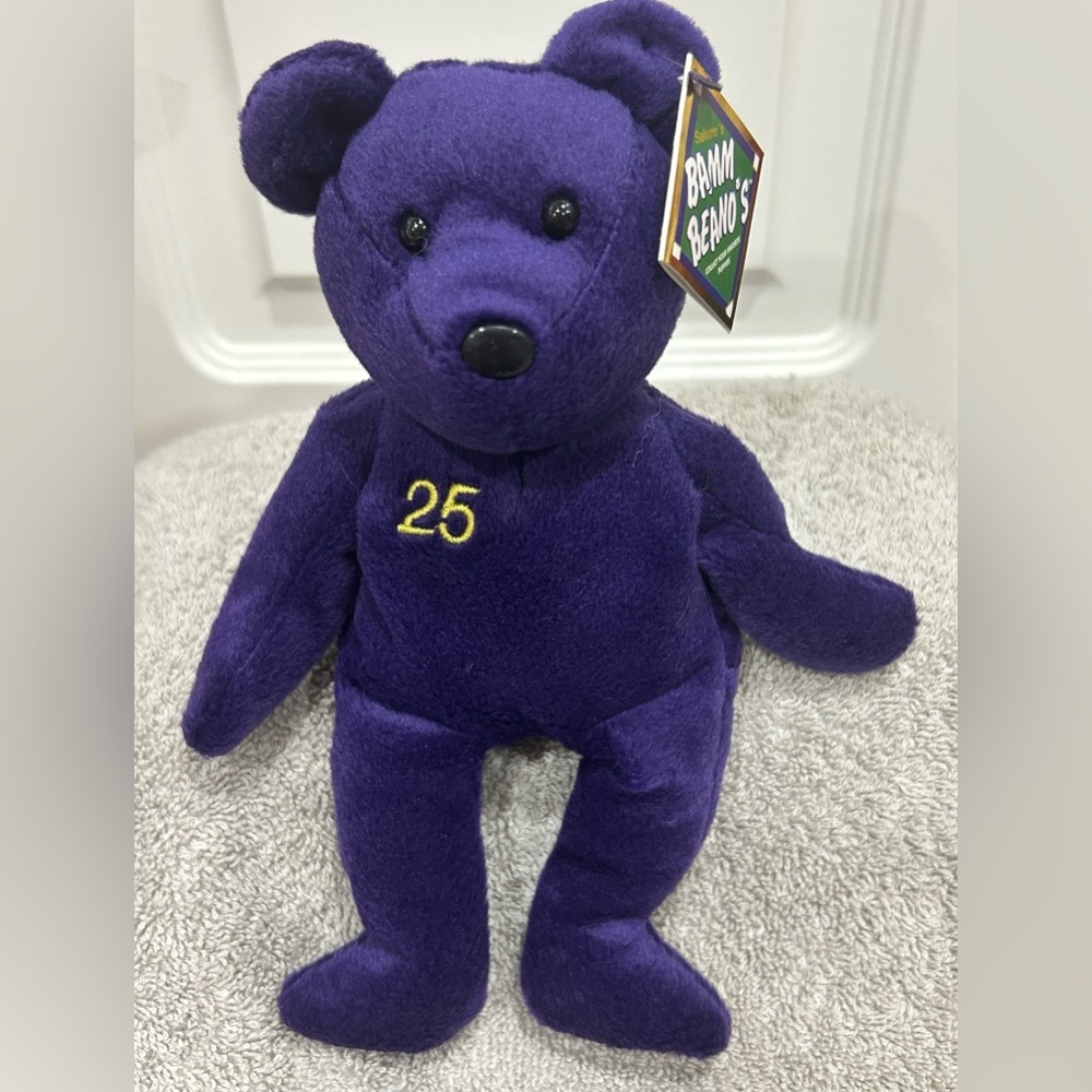 1998 MARK MCGWIRE #25 Salvino's Bammers Bear NWT